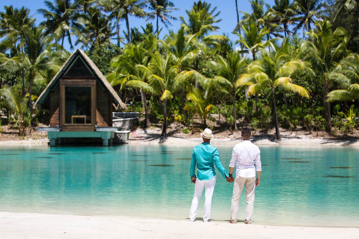 Same Sex Wedding In Bora Bora Bora Bora Photographer