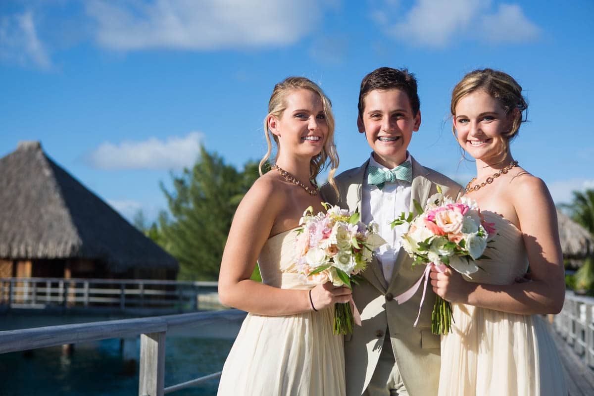 Renouvellement de voeux en famille et en photo