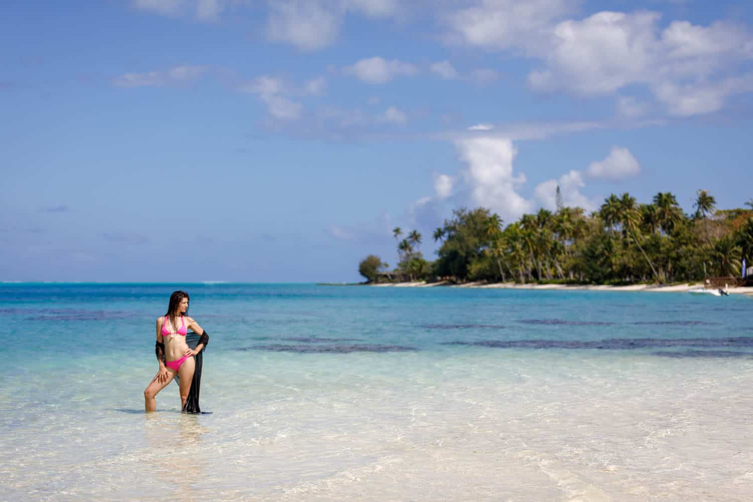 Séance photo portrait – Elena au paradis des cocos