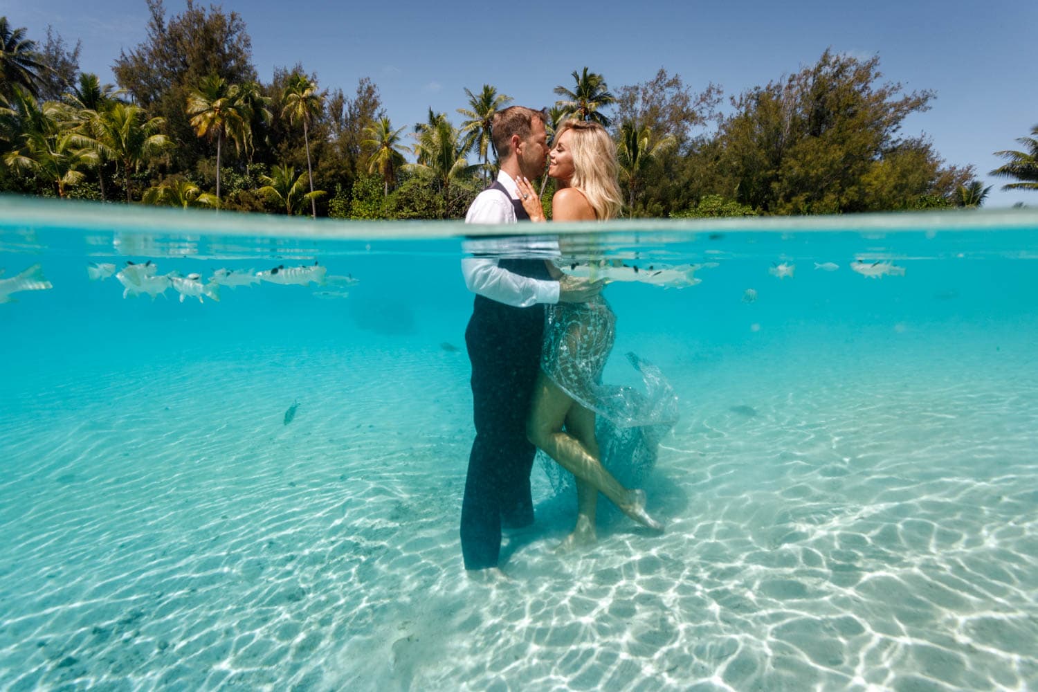 Danette & Adam, Love Photoshoot at Intercontinental Thalasso Bora Bora