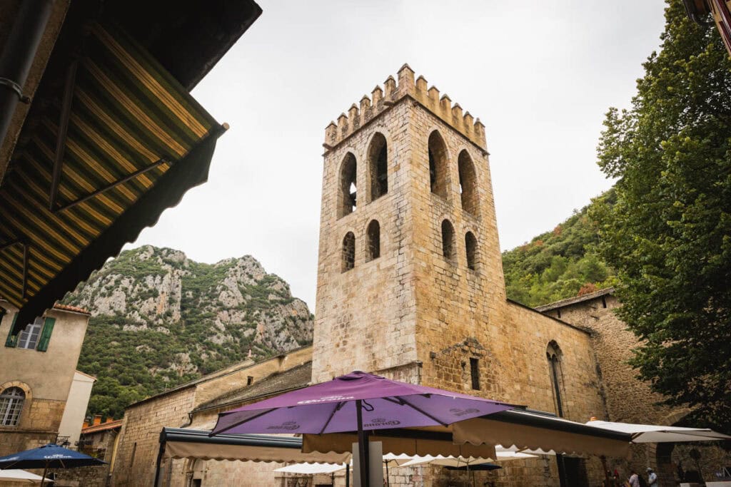 Villefranche-de-Conflent le jour de la fête des sorcières