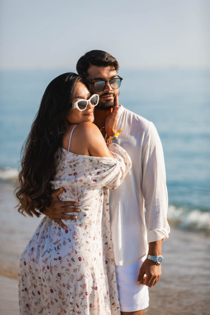 photo de couple à Argelès avec Nouveauté et Pierre