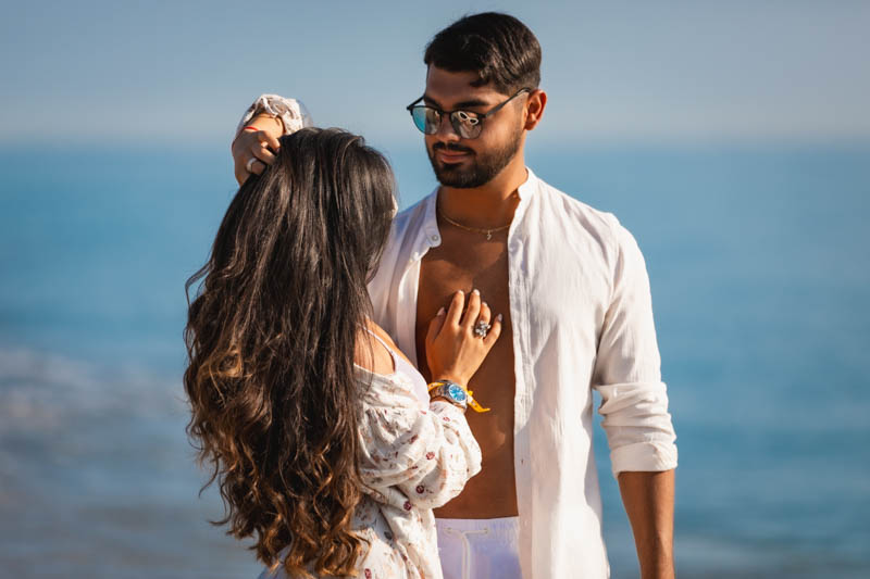 photo de couple à Argelès avec Nouveauté et Pierre