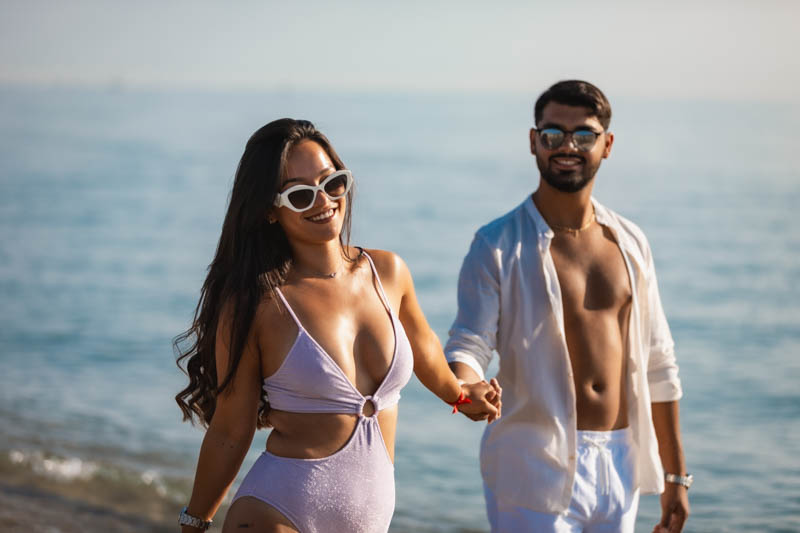 photo de couple à Argelès avec Nouveauté et Pierre