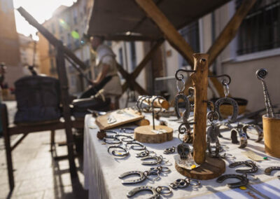 trobades médiévales perpignan - l'artisanat - le forgeron