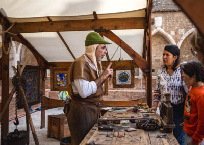 trobades médiévales perpignan - artisanat - le vitrail