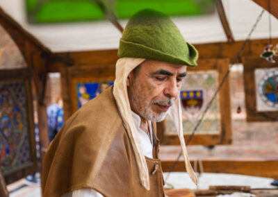 trobades médiévales perpignan - l'artisanat - le vitrail