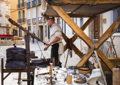 trobades médiévales perpignan - l'artisanat - le forgeron