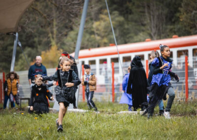 les enfants déguisés pour halloween