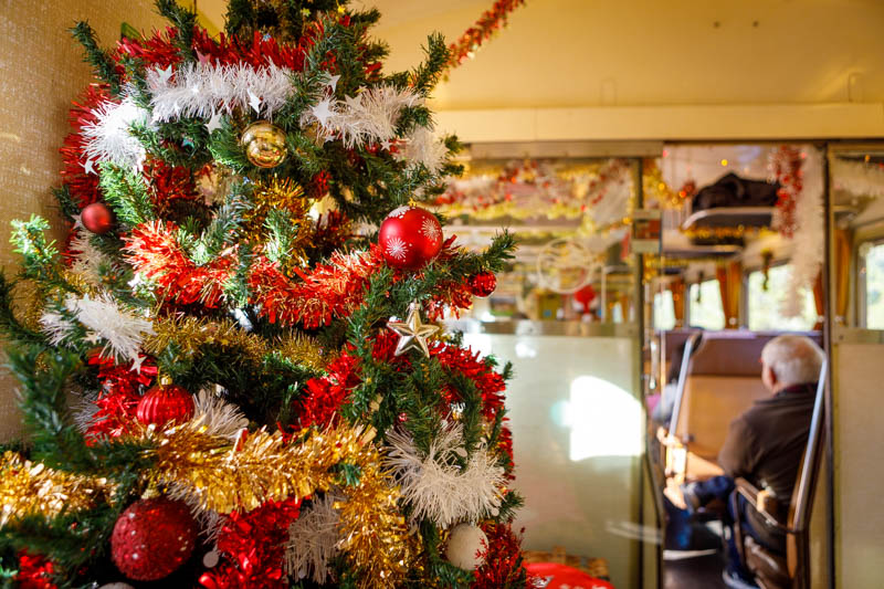 le train rouge de Noël (Tpcf)