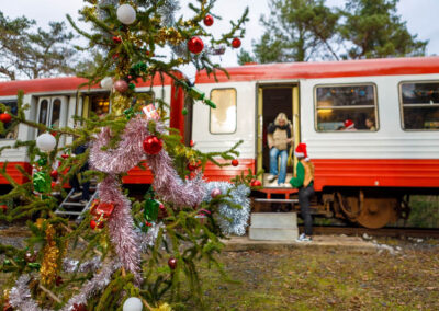 le train rouge de Noël (Tpcf)