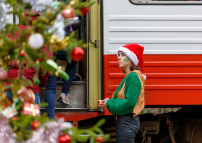 le train rouge de Noël (Tpcf)